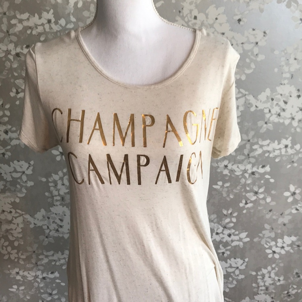 Champagne campaign shirt